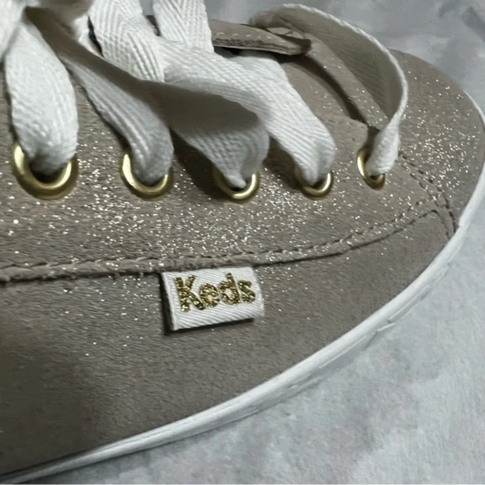Keds X Kate Spade New York Kickstart Metallic Pink Mule Sneakers NWOB Size 6